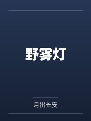 野雾灯