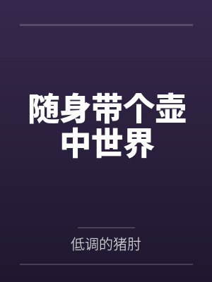随身带个壶中世界