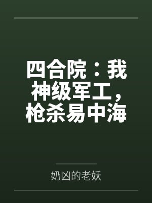 四合院:我神级军工,枪杀易中海
