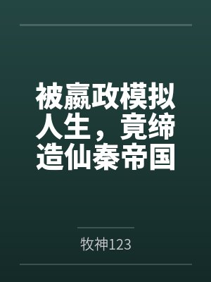 被嬴政模拟人生,竟缔造仙秦帝国