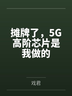 摊牌了，5G高阶芯片是我做的