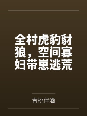 全村虎豹豺狼，空间寡妇带崽逃荒