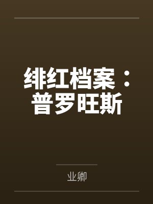 绯红档案:普罗旺斯