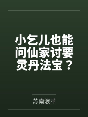 小乞儿也能问仙家讨要灵丹法宝？