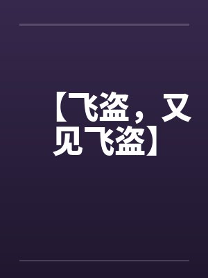 【飞盗，又见飞盗】
