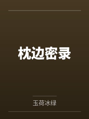 枕边密录