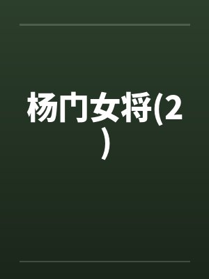 杨门女将(2)