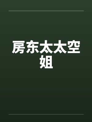 房东太太空姐