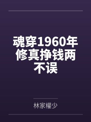 魂穿1960年修真挣钱两不误