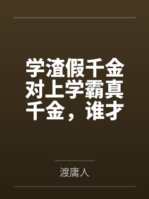 学渣假千金对上学霸真千金,谁才是真正的人精