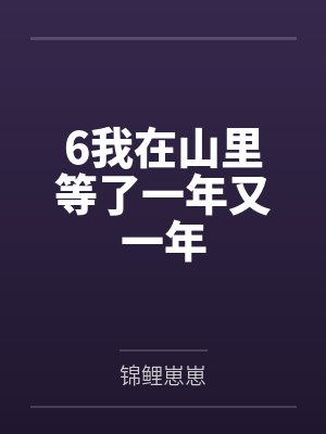 6我在山里等了一年又一年