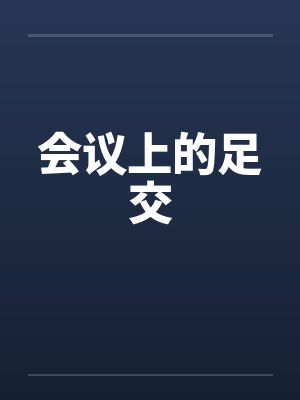 会议上的足交