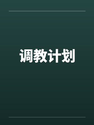 调教计划