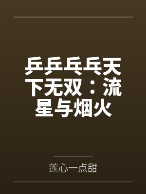 乒乒乓乓天下无双：流星与烟火